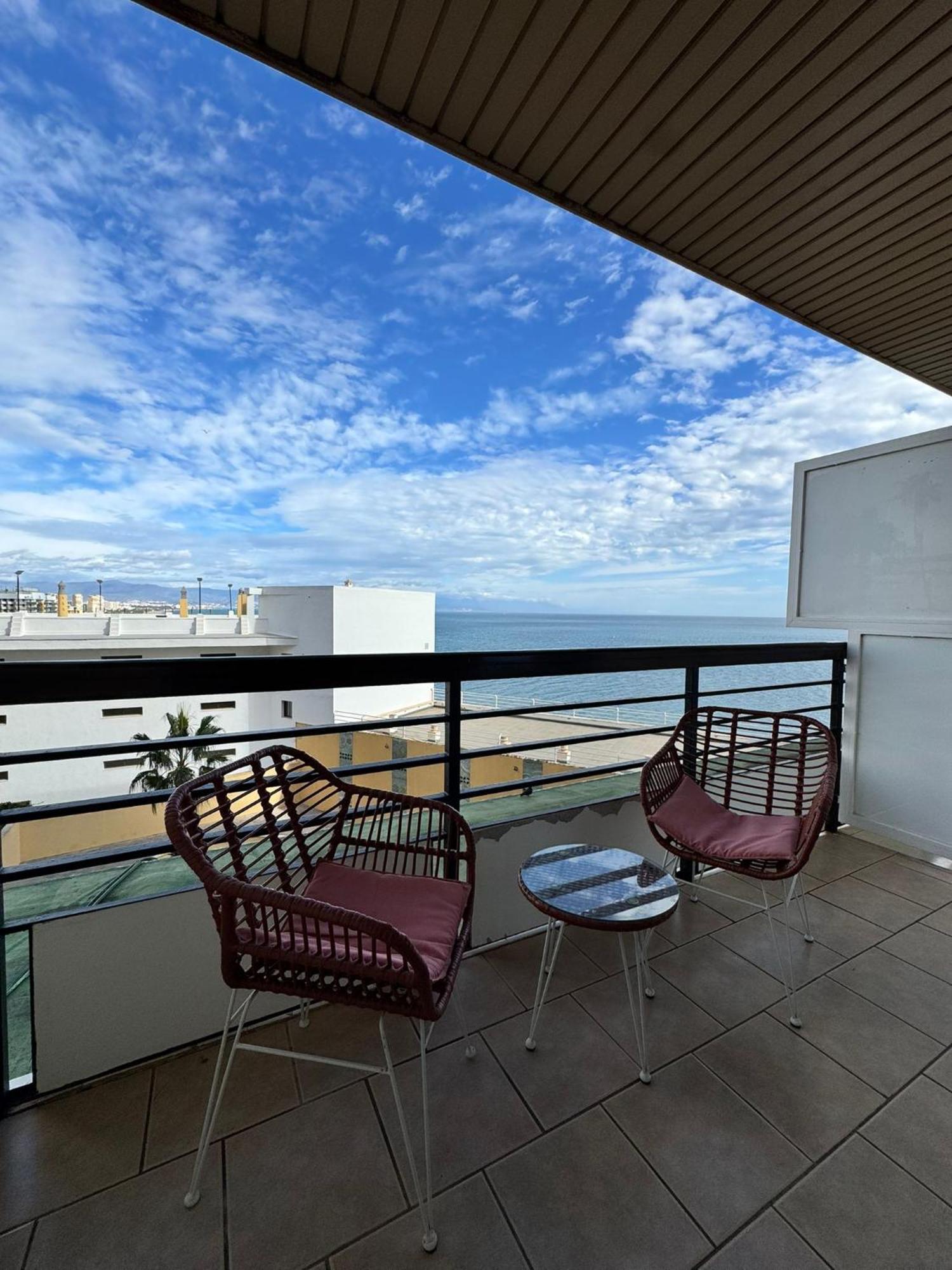Castillo Santa Clara Estudio con vistas laterales al mar Torremolinos Exterior foto